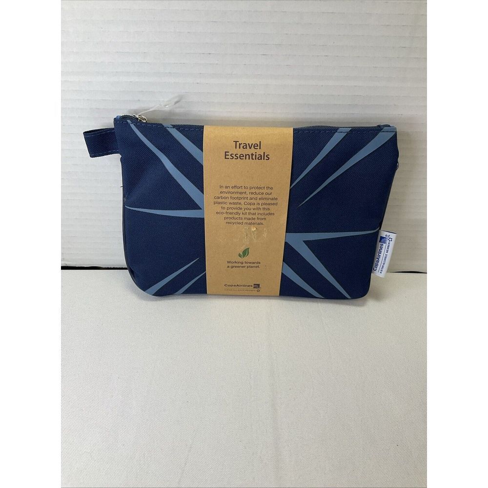 NEW Unopened‎ Copa Airlines Amenity Travel Toiletry Kit/Bag Business Class